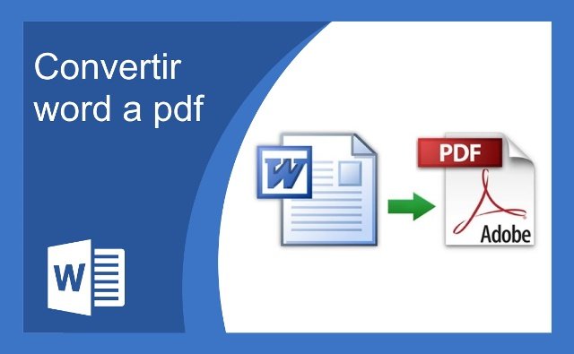 Convertir Word a PDF